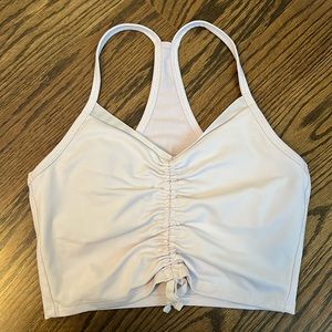 Fabletics Ruched Midi Sports Bra
